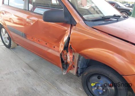 2008 Kia Rio Sx из США, поврежденный, VIN KNADE123386350101